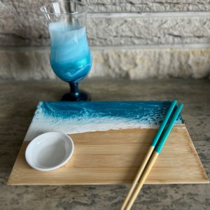 Ocean-Inspired Sushi Planks
