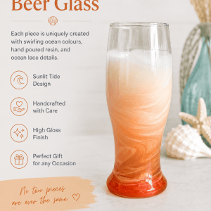 Sunlit Tide Beer Glasses