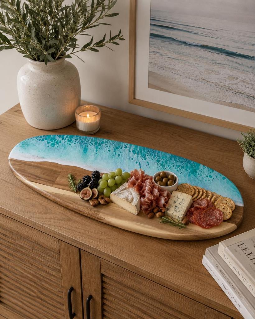 Seaside Wave Acacia Board